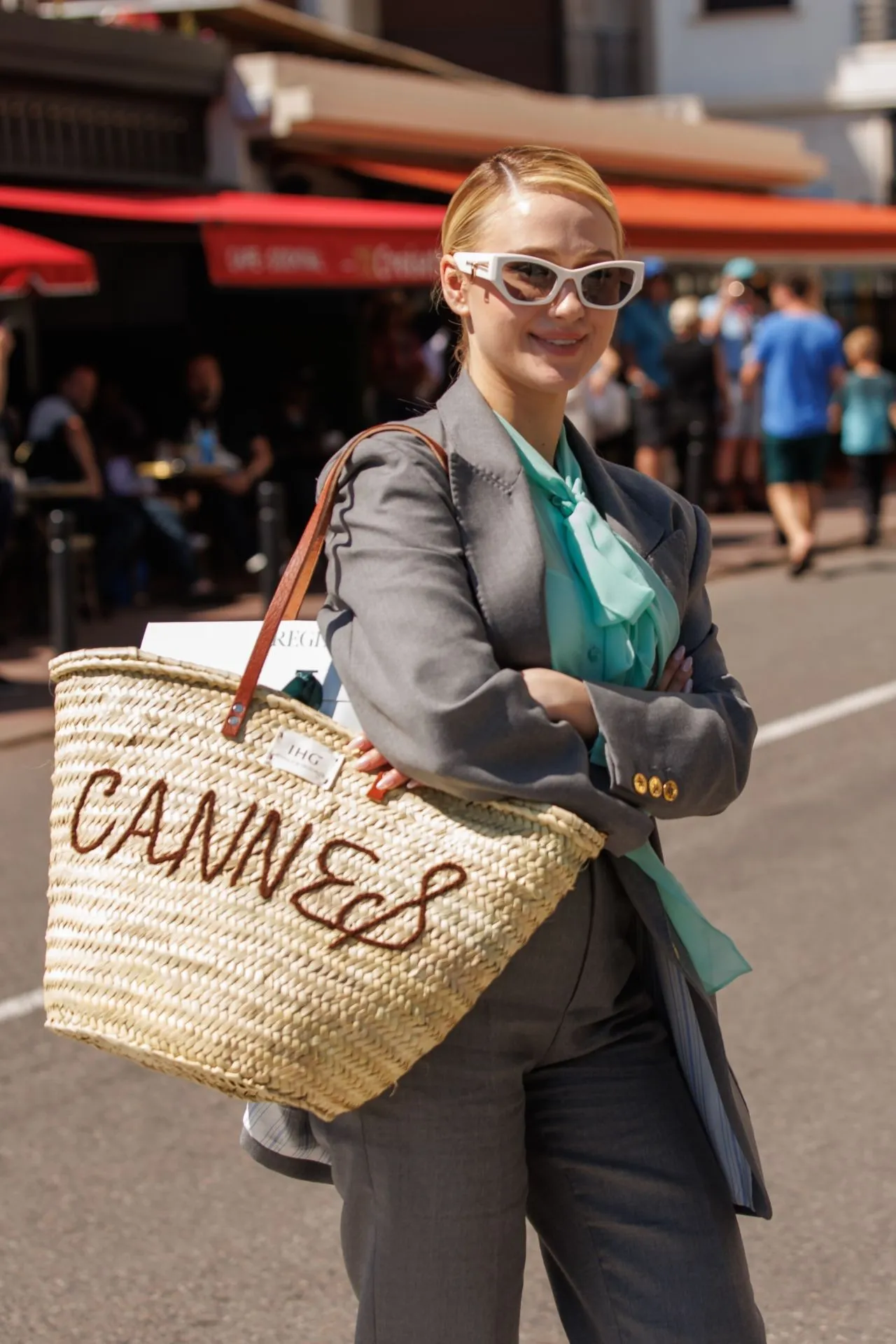 MARIA BAKALOVA AT THE HOTEL MARTINEZ IN CANNES1